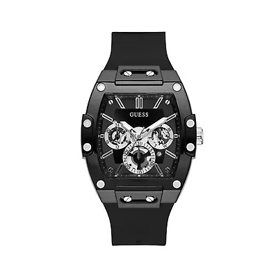 GUESS Men's Trend Multifunction 43mm Watch Black Dial GW0203G3 • $74