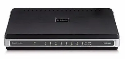 D-Link DGS-2208 Ethernet Switch 10/100/1000 8Port (8 Port) Gigabit NEW SEALED!! • $27.99