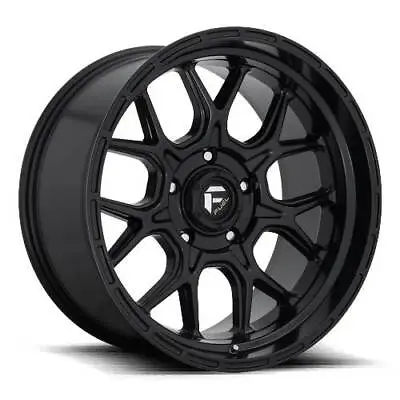 17x9 D670 Fuel Tech Matte Black Wheels 6x5.5 (20mm) Set Of 4 • $1244