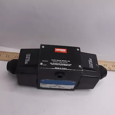 Vickers Directional Control Solenoid Valve 4-Way 20GPM 50/60HZ 110/120VAC • $265.60