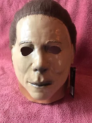 HALLOWEEN II - MICHAEL MYERS VERSION 2 Latex Deluxe Mask Trick Or Treat Studios • $59.99