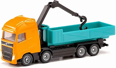 £10.99 • Buy Siku 1683 Roll-off Tipper With Crane 1:87 Scale Tipper Truck Lorry Wagon Lorries