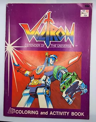 Vintage Voltron Coloring & Activity Book 1985 • $3