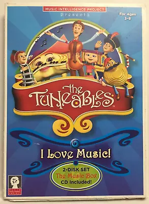 The Tuneables: I Love Music! (DVD/CD20112-Disc Set) Educational AGES 3-8 • $14.97