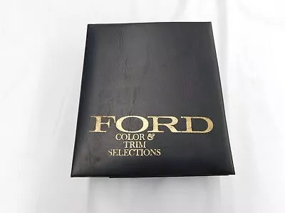 Original OEM Ford 1969 Dealership Color & Trim Book Mustang Galaxie Torino + • $750.31