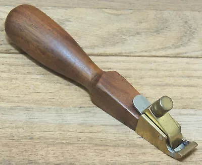 Small Unmarked Wood Handled Brass Plane-carving-instrument-luthier-violin • $69