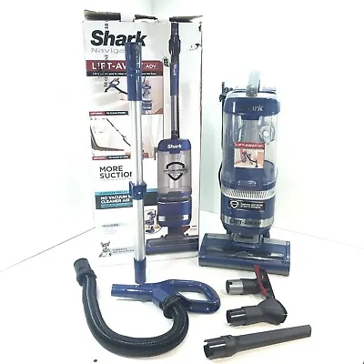 $69.97 • Buy Shark Navigator Blue LA301 Lift-Away ADV Upright Vacuum Cleaner W/ Accessories