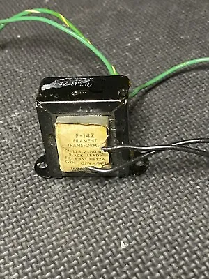 Triad 6.3V Filament Transformer F-14Z 115V 60 Hz • $30