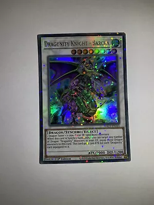 Dragunity Knight - Barcha HAC1-EN165 1st Edition Ultra Rare Yugioh Card • £1.85