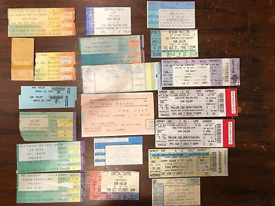 Van Halen Ticket Stubs 1980 - 2015 David Lee Roth Sammy Hagar • $7.99