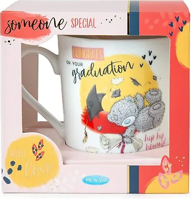 Me To You Bear Graduation Boxed Mug Ceramic • £9.99