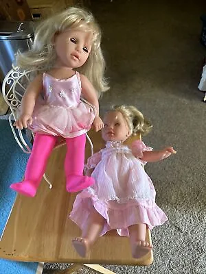 Max Zapf Two Dolls Both Are 16” Tall • $26