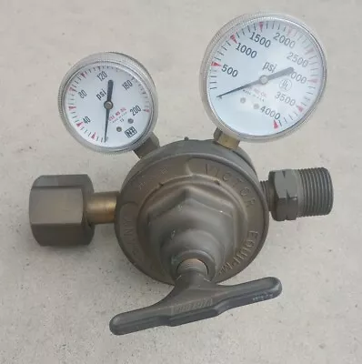 Victor 1-1/4  Dual Gas Regulator VTS 711 MB High Flow Vts711 Gauge Two Stage • $350