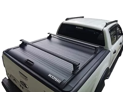 Rear Top Roof Rack Cross Bar For Roller Shutter Tonneau Hard Lip • $199.95