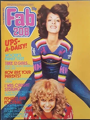 Fab 208 Magazine 11 October 1975 - Bay City Rollers David Cassidy • £12.80