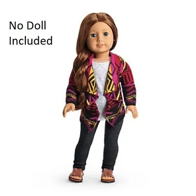 American Girl Doll Saige's Colorful Sweater Outfit NEW!! • $68.51