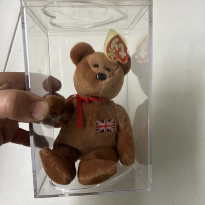 £5 • Buy Ty Britannia Bear In Box, The Bears Never Been Played With