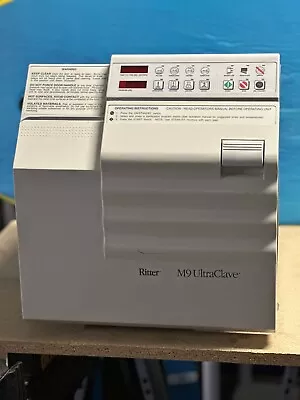 Midmark Ritter M9 Ultraclave Sterilizer Automatic Autoclave • $1600