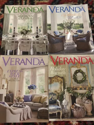 Veranda Magazine Lot 2012: May/June; July/August; September/October; November/d • $8