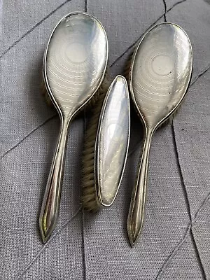 £22 • Buy Vintage Silver Plated Epns Dressing Table Set