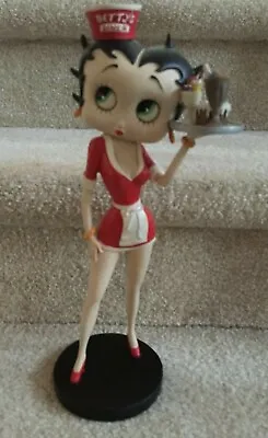 £257.91 • Buy 12  Betty Boop Waitress Figure For Betty's Diner On Black Stand FREE SHIP