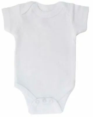 £5.99 • Buy Personalised Rainbow Baby Name Vest Heart Baby Grow Bodysuit Reveal Announcement