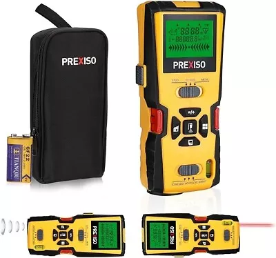 Open Box PREXISO 5-in-1 Stud Finder With Laser Level Marking & Ultrasound. • £17.55