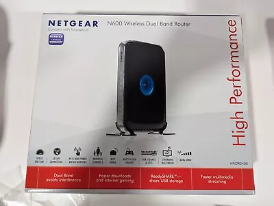 NETGEAR WNDR3400 Wireless Router (WNDR3400-100NAS) • $9