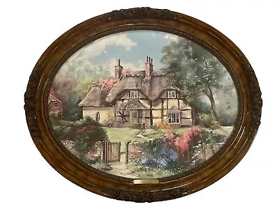 Marty Bell   Ginger Cottage”Limited Ed Lithograph Canvas Print #1745/1850 • $230