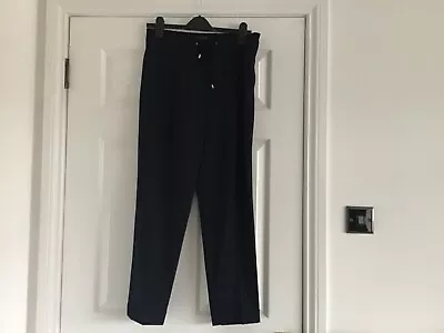 Marks And Spencer Womens Navy Trousers 12 Reg. Never Worn • £5