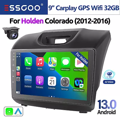 2024 New For Holden Colorado 2012-2016 Car Stereo Android 13 Carplay 32G FM +CAM • $159.95