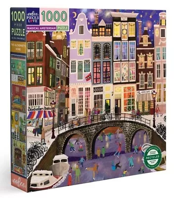 Eeboo 1000 Piece Puzzle - Magical Amsterdam • $35