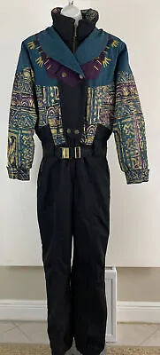 NORDICA SPORT SYSTEM Vintage  Women's One Piece Ski Suit Sz 12 • $57