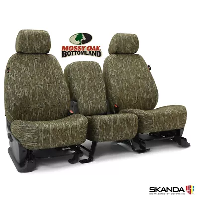 NEW Custom-Fit Neosupreme Camo Seat Covers Mossy Oak Bottomland Solid USA-MADE • $299.99