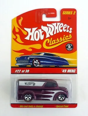 Hot Wheels '49 Merc Classics Series 2 #22 Of 30 Purple Die-Cast Truck Error 2006 • $11.99