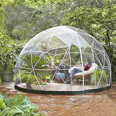 Transparent Dome Tent Outdoor Igloo Camping Restaurant Garden Bubble House PVC • £829.99