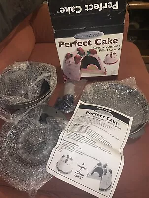 Gourmet Trends PERFECT CAKE With Professional Decorating Kit Filled Cake - NIB • £21.23