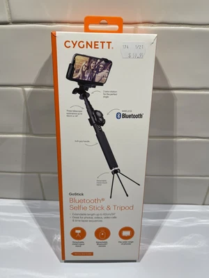 $10 • Buy Cygnett GoStick Bluetooth Selfie Stick & Tripod In Excellent Condition