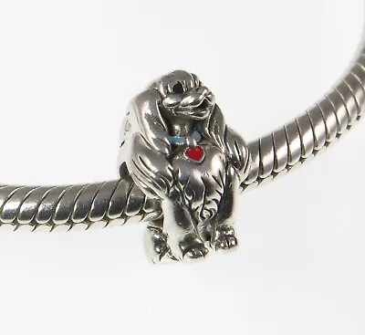 CHAMILIA 925 Sterling LADY From LADY & THE TRAMP Disney Charm Bead Dog Puppy • £29.99