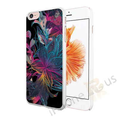 Flower Design Case Cover For Apple IPhone Samsung Galaxy Huawei Etc 040-3 • £5.99