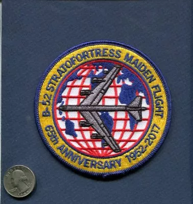 £7.21 • Buy B-52 STRATOFORTRESS 65th Anniversary 2017 USAF SAC BS Bomber Squadron Patch