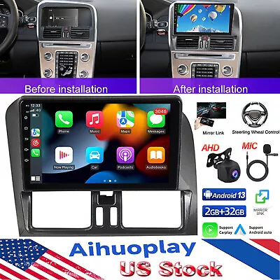 Apple Carplay For Volvo XC60 2009-2012 Android13 Car Stereo Radio GPS Navigation • $179