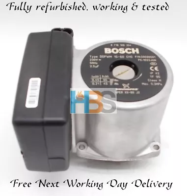 £74.99 • Buy Worcester Greenstar 34 35 37 38 40 42 Cdi Bosch Pump 87161063540 Genuine Part