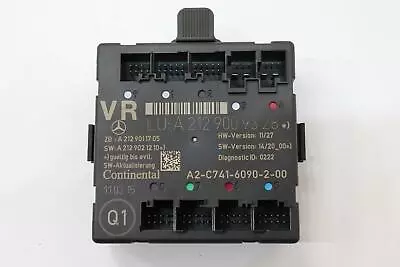 Front Right Door Control Module Oem A2129009328 Mercedes E400 W212 2014 - 2016 • $32.65