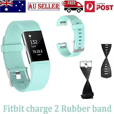 $7.99 • Buy Fitbit Charge 2 Sport Replacement Bands Silicone Wristband Watch Strap Bracelet