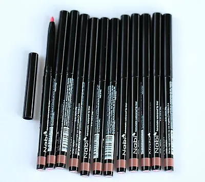 12 PCS NABI AP30 PEACH Retractable Waterproof Lip Liners Pencils • $15