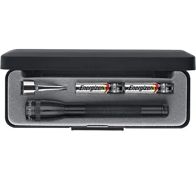 Mini Maglite M3A012 Black 2X AAA High Intensity Xenon 9 Lumen Flashlight • $16.90