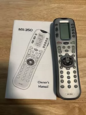 URC Universal Remote MX-350 Custom Programmable Remote Control W Manual - Z047 • $19.99