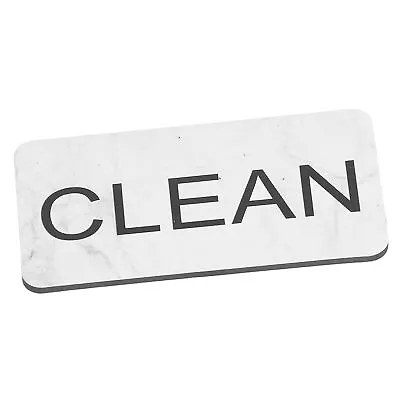 Dishwasher Magnet DoubleSide Clean Dirty Word Magnet Waterproof Anti Scratch OM • $13.84