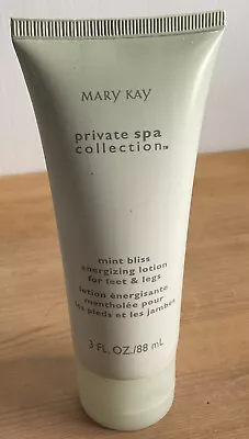 NEW MARY KAY PRIVATE SPA COLLECTION  MINT BLISS  ENERGIZING LOTION NOS No Box • $6.20